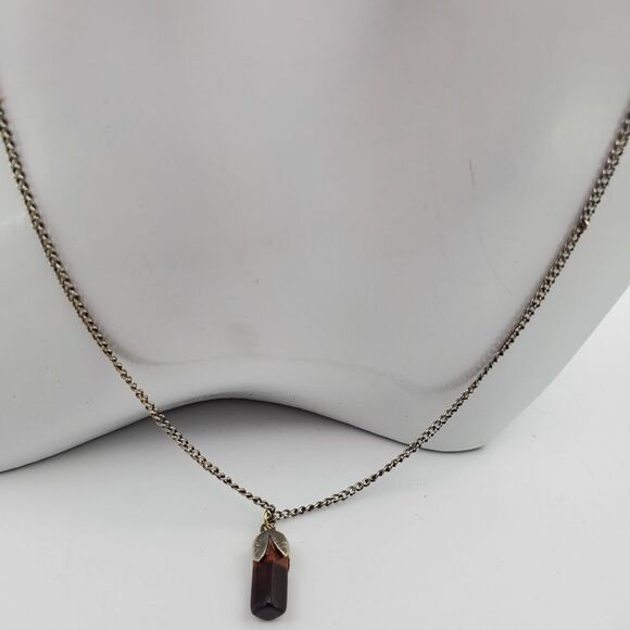 Healing Tigers eye droplet necklace N1020 - Picture 1 of 4